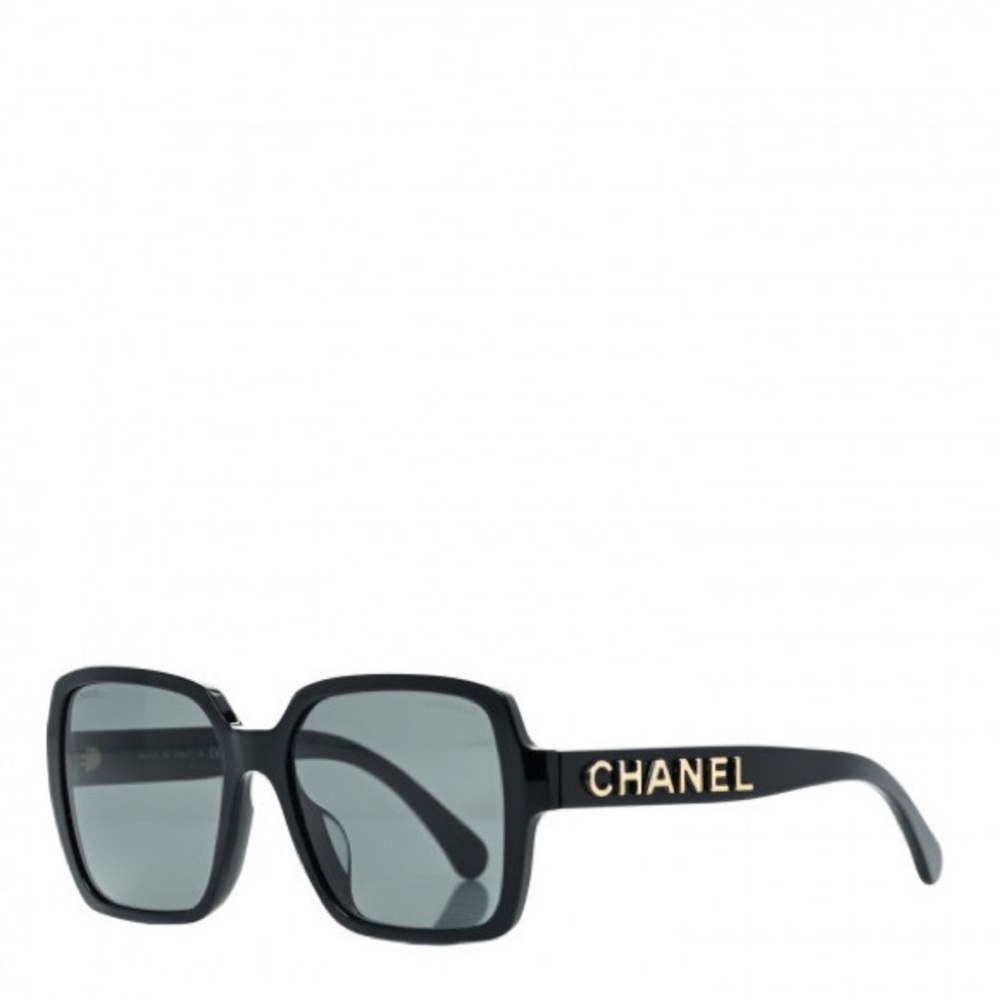 Chanel Acetate Square Sunglasses 5408 Black